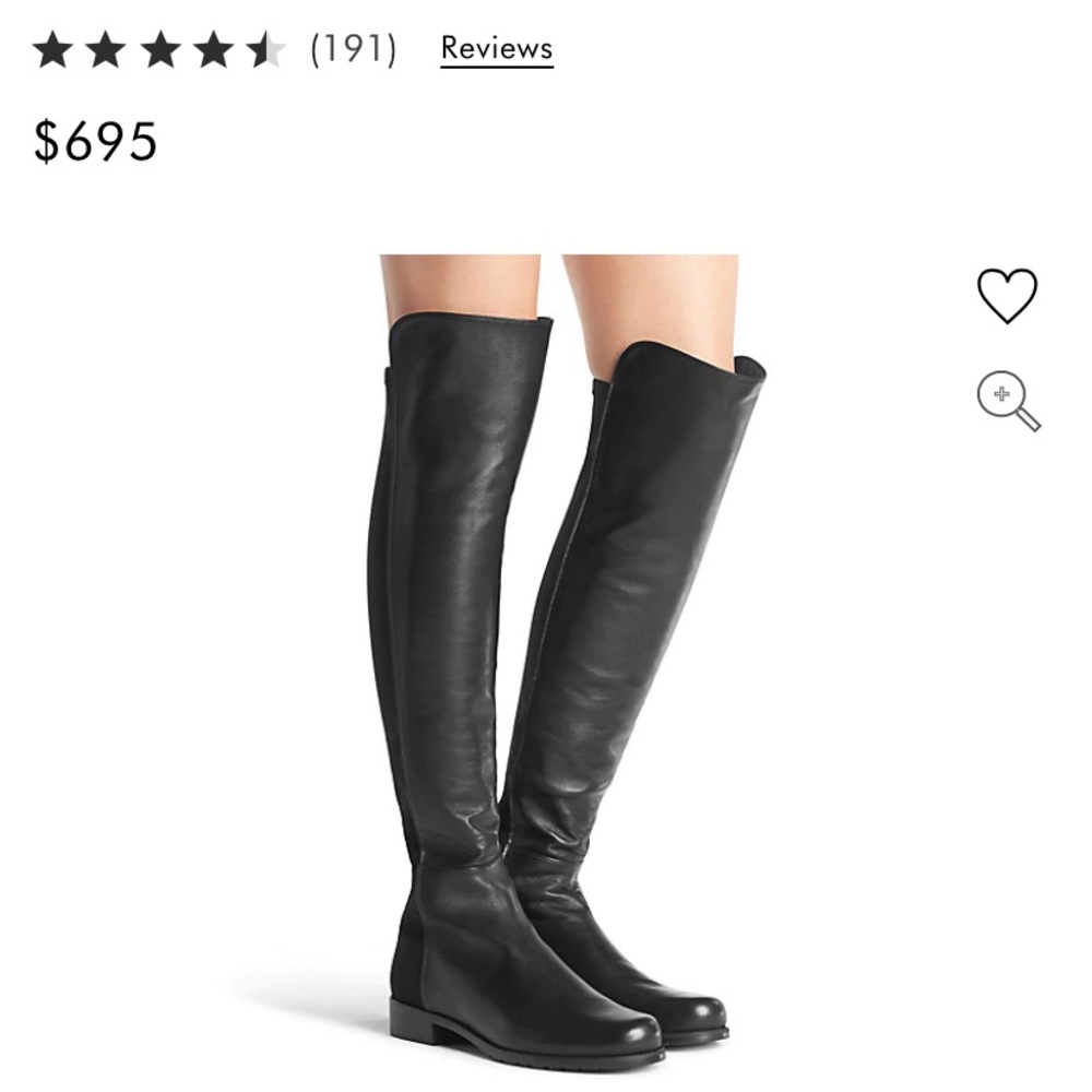 Stuart Weitzman 50/50 boots